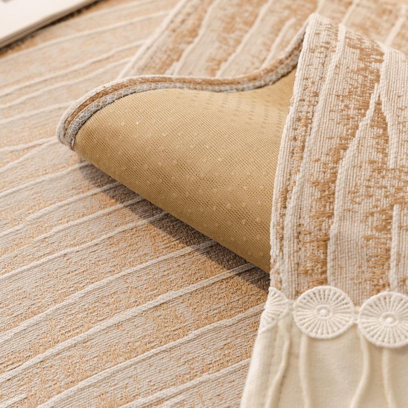 Sofakissen Vier Jahreszeiten Universal Neu Fixiert Rutschfest Fortgeschrittener Sinn Anti-Katzenkratzer Chenille Sofasitzkissen