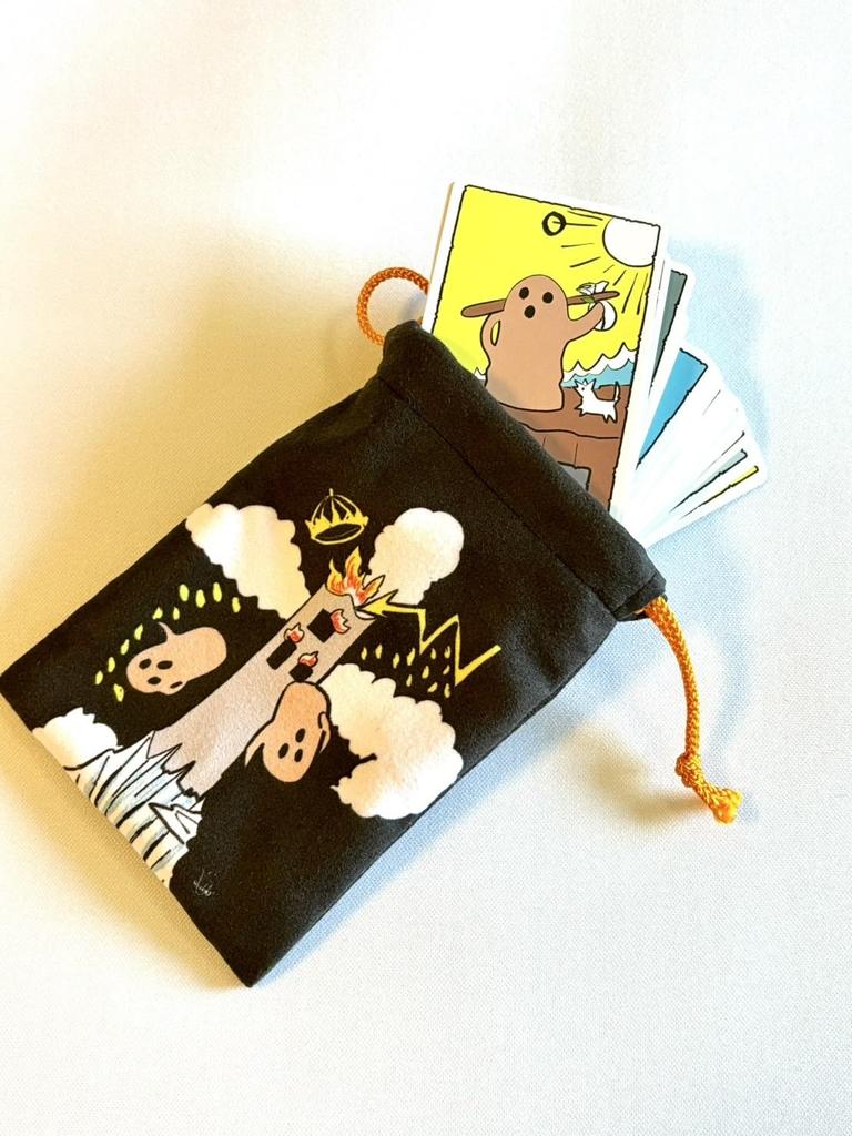 Set Umeko 78 52 Japanese Includes Drawstring Bag "Haniwasama Tarot" Cards, Pages, [Authentic]