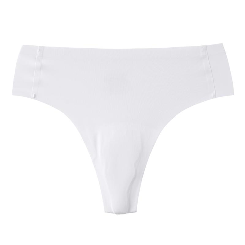 

CINOON Sexy Women s Ice Silk Thongs Low-Waisted Breathable Sport G-string Female Seamless Yoga Quick-Drying Briefs M