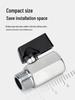 Brass Mini Ball Valve Pneumatic Switch with Internal/External Threads 1/2" or 3/4" Male Thread Manual Switch