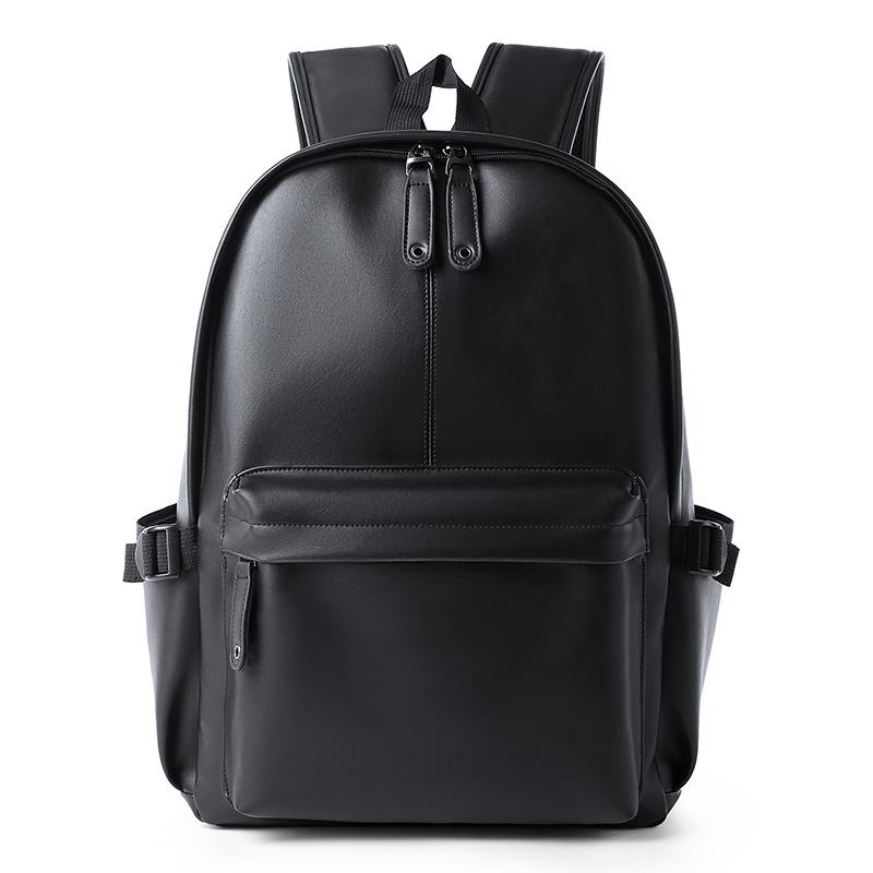 Men Leather Laptop Backpack Travel Backpack High Quality Fashion Knapsack Bags for Male 20-35L