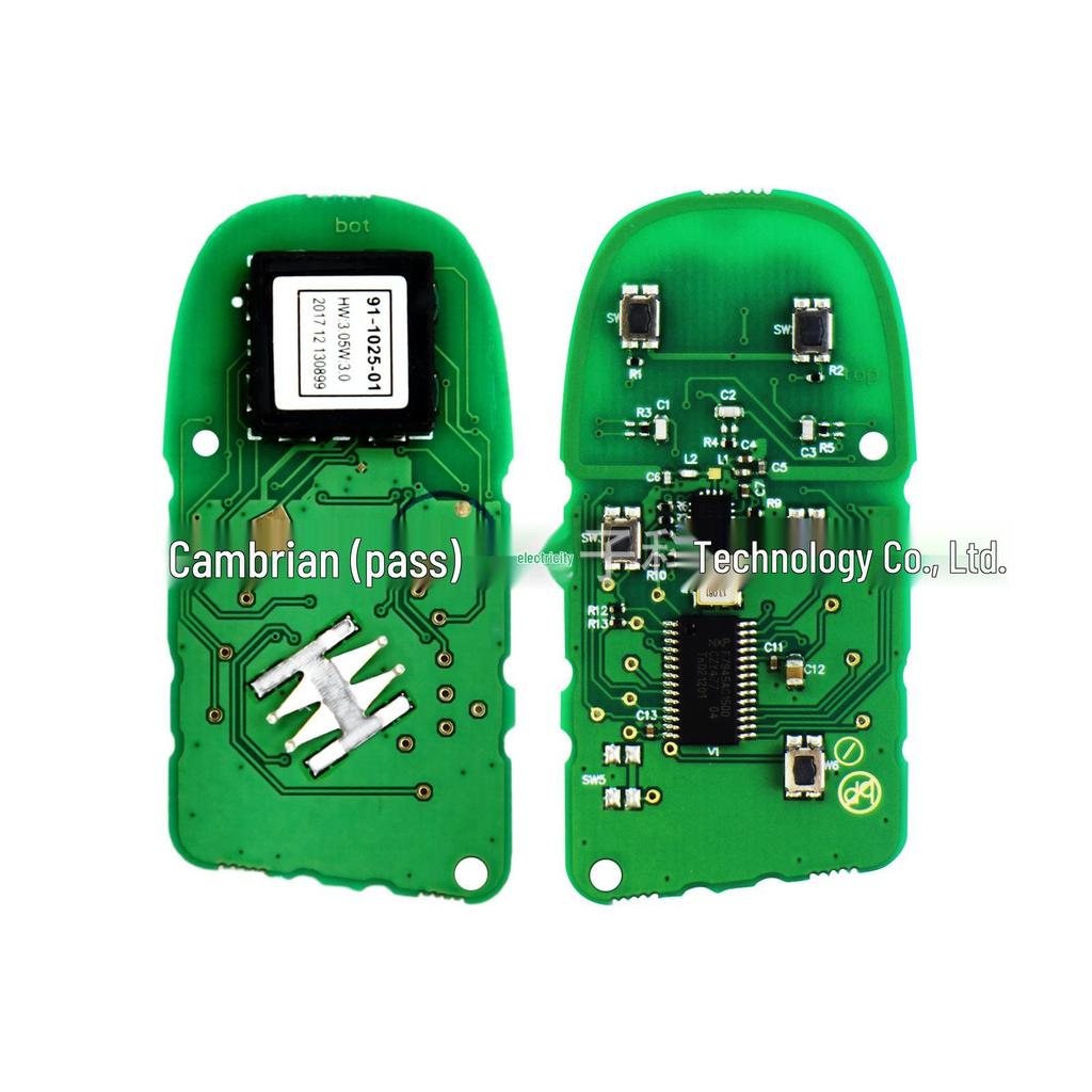 Dodge Jeep Renegade 3-Button Smart Car Key M3N-40821302