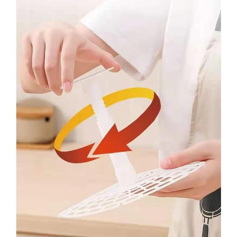 Pickle Jar Press Plastic Holder For Compaction In Kimchi Jar Pickle Jar Tool Korean Home Making Kimchi Kitchen Gadgets 5.9/7.4In