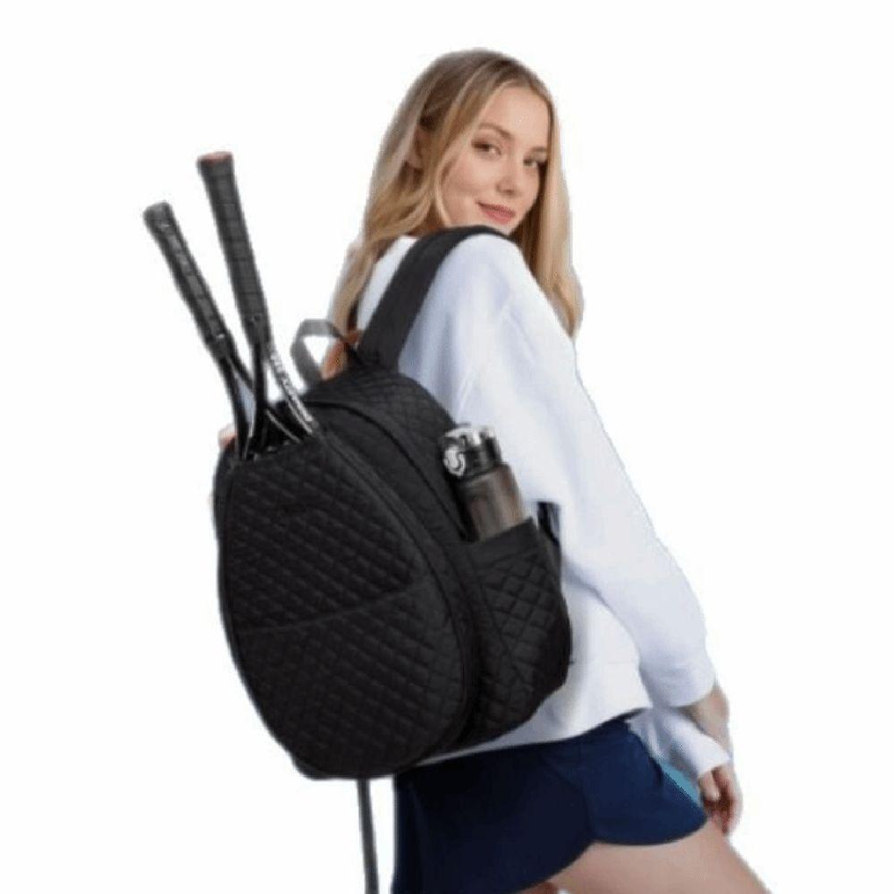 Large Capacity Lightweight Sling Bag Zipper Closure Tennis Racket Bag Men and Women