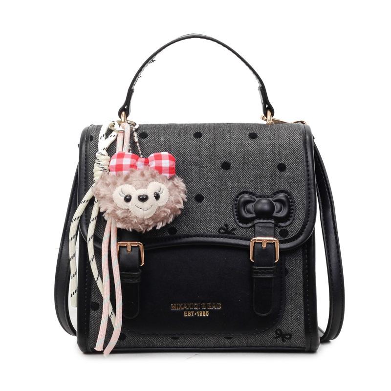 Popular Niche Polka Dot Backpack Women's Versatile Small Backpack Fashion Messenger Bag