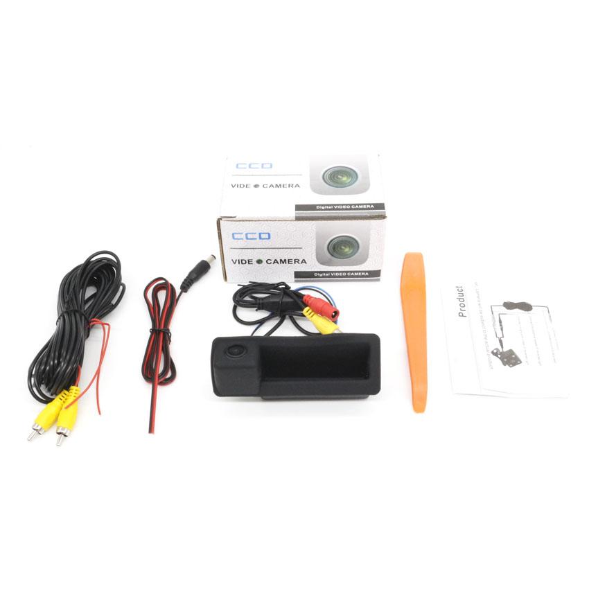 HD Night Vision Waterproof Car Reverse Backup Trunk Handle Camera For BMW 3 Series 5 Series X5 X6 E39 E60 E70 E82 Wide Angle