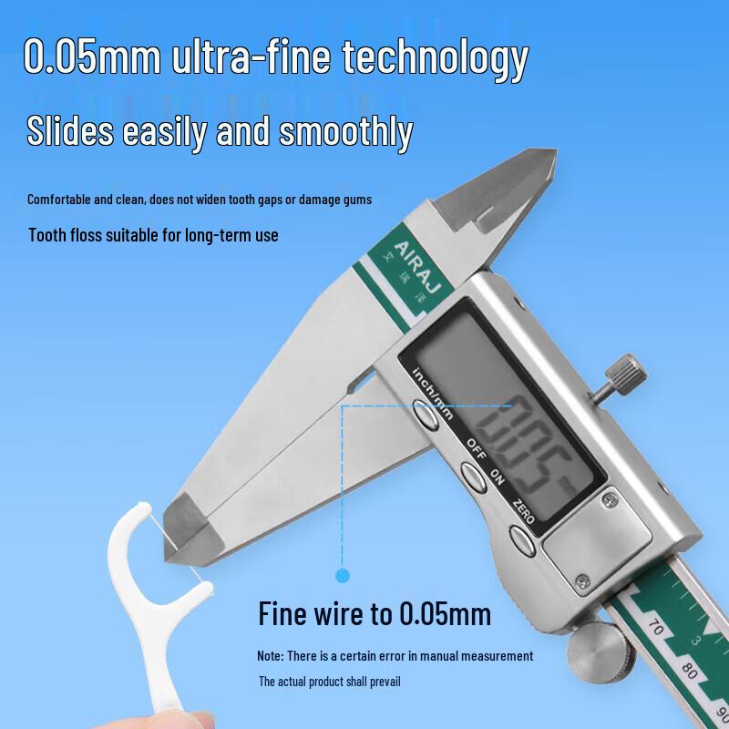 HUIHUADU Ultra-Fine Smooth Floss Picks