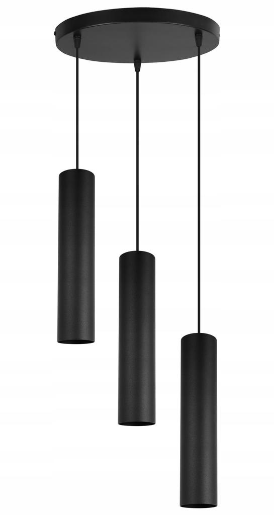 MODERN CEILING HANGING LAMP BLACK LED LAMP