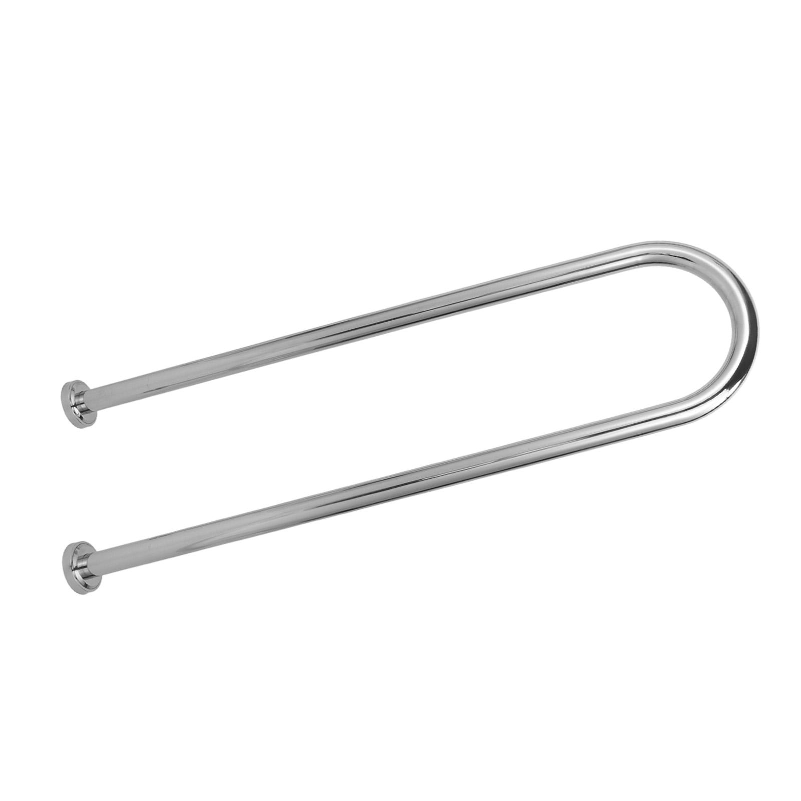 Toilet Grab Bar, Dock Handrail Made of 304 Stainless Steel Anti-fall Dock Grab Bar for Boats Aluminum U Shaped Toilet Handrails, Bathroom Handl
