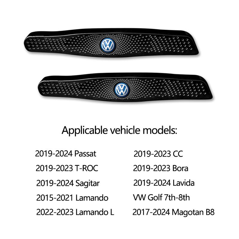 ABCD1 2Pcs Car Seat Air Conditioning Rear Vent Outlet Protection Cover For VW Passat Tiguan X L Touran L Golf 7 8 Jetta VS5 Magotan CC