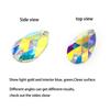 Dongzhou Waterdrop Sew On Rhinestones Flatback Crystal Loose Crystal Stone Beads Garment Shoes Diy Sewing Accessories