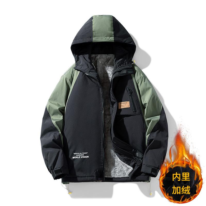 Jacket Men's Spring and Summer Fat Fattened Plus Size Men's Jacket 2025 New Autumn and Spring