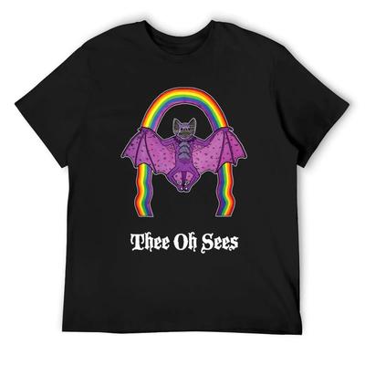 Thee Oh Sees 2 Lustiges T-Shirt T-Shirts übergroß Vintage Grafikshirts lustige T-Shirts für Männer