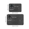 Rounded and Thickened Bathroom Floor Mat, Bathtub Absorbent Mat, Plush Material, Anti Slip Foot Mat, Entrance Door Mat, Bathroom