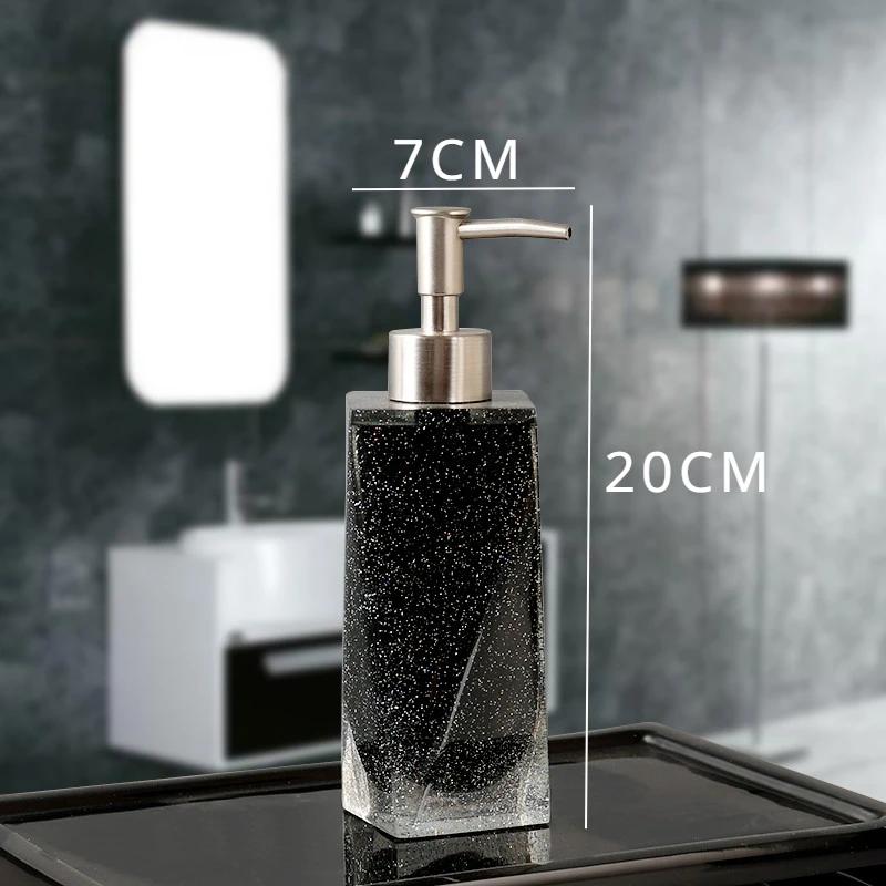 Resin Bathroom Toiletries Portable Soap Dispenser Soap Storage Rack Toothbrush Holder Mouthwash Cup Hotel Bathroom Decoration