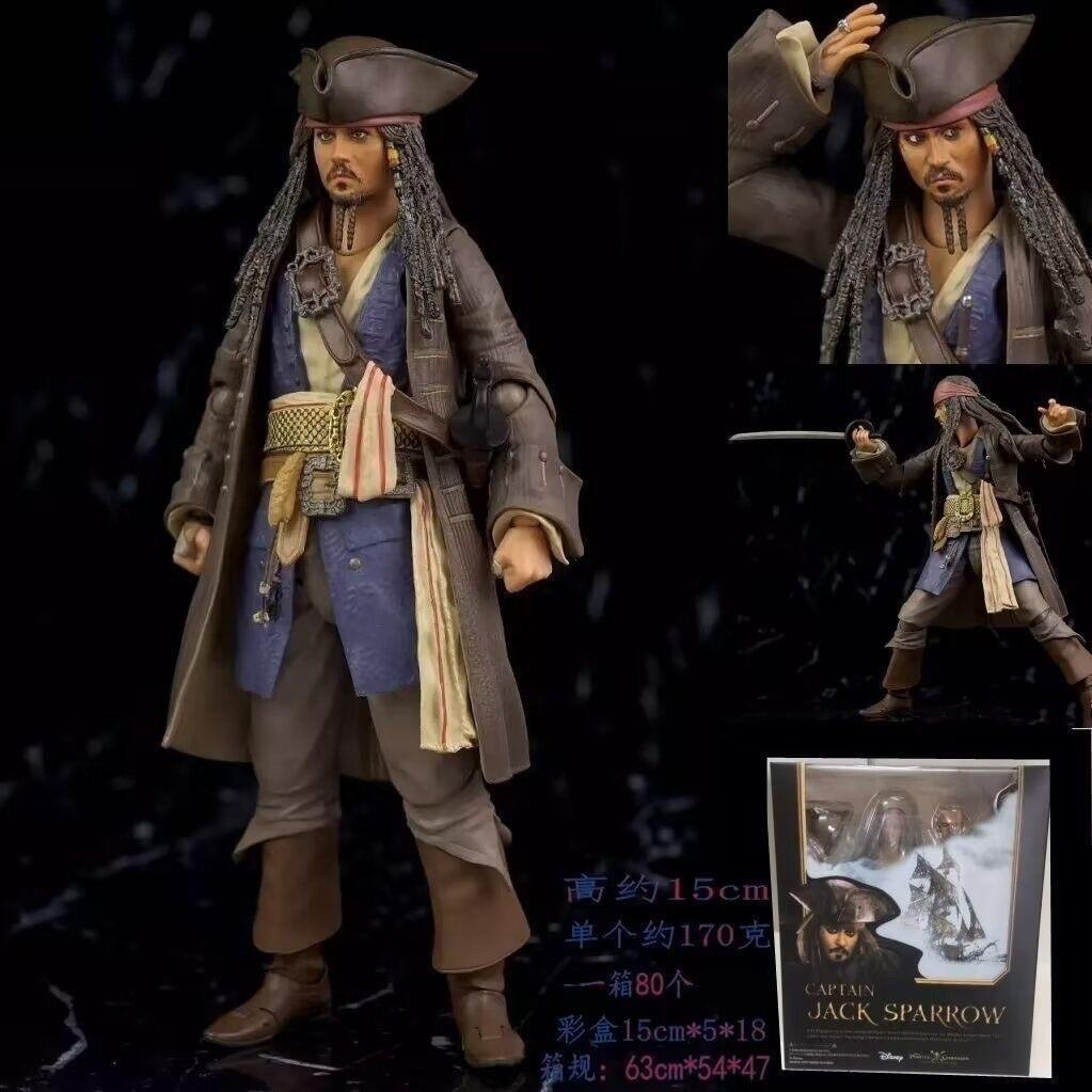 Pirates Of The Caribbean 5 Captain Jack Sparrow Pvc Action Figure Collectible Model For Fans
