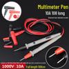 Extra Fine Silicone Multimeter Test Leads with Super Sharp Long Needle Probes