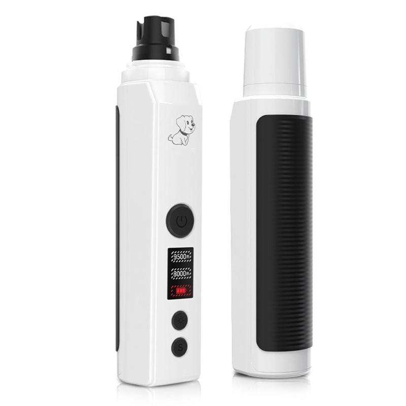 Electric Pet Nail Trimmer with Replaceable Head Efficient Nail Grinder for Dog Cats Grooming Nail Trimming Essential