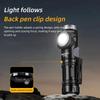 10000LM 2-in-1 LED Flashlight 90°Twist swivel Headlamp Super Bright Camping Lamp Outdoor Working Hiking Emergency Headlight Magnet Torch