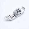 Metal Roller Presser Foot Attachment Sewing Machine Roller Presser Foot for Thick Leather Canvas Fabric Sewing Project
