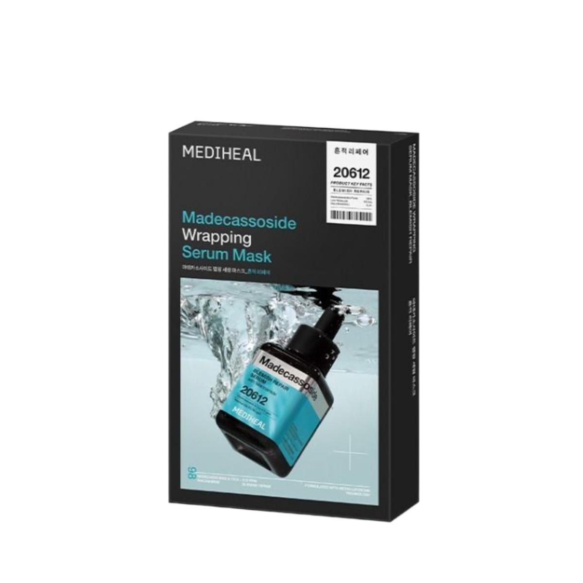 Mediheal Madecassoside Wrapping Serum Mask Soothing Skincare 10 Sheets