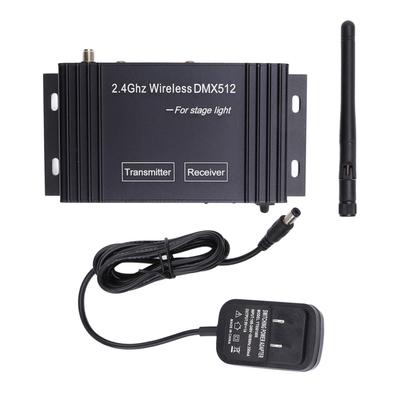 Transmisor Receptor Inalámbrico 2.4G con Pantalla LCD Controlador Atenuador de Iluminación Protocolo 512 para