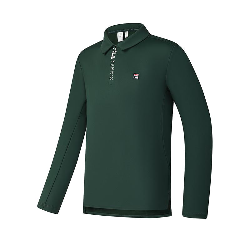 New FILA Polo Shirt Men's Ocean Green A11M513218FDG