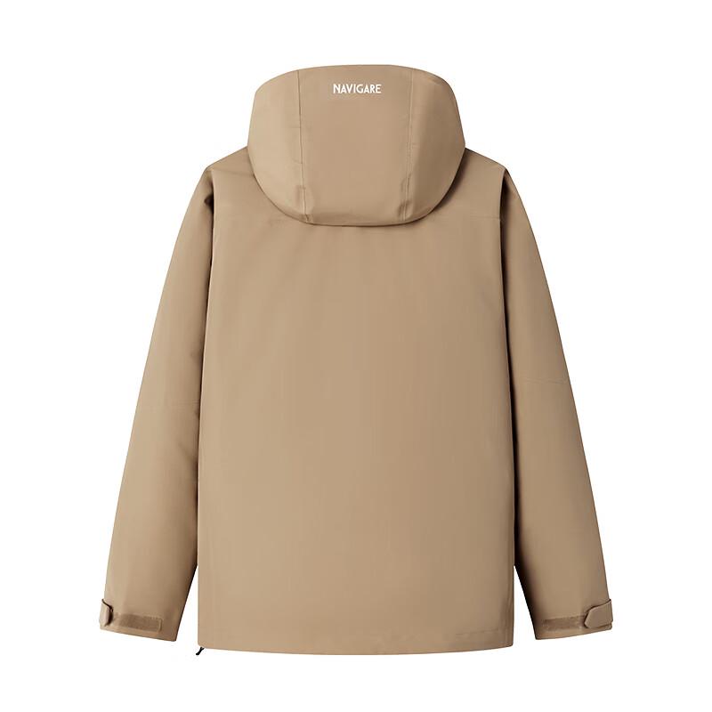 Navigare Men's 3-in-1 Down-Lined Windbreaker Jacket