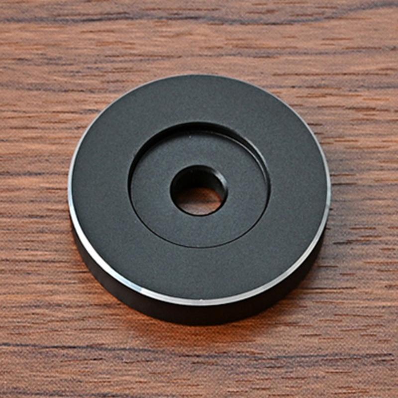 45 Rpm Adapter for 7 In Vinyl Record Turntables Discs Dome, Aluminum Alloy