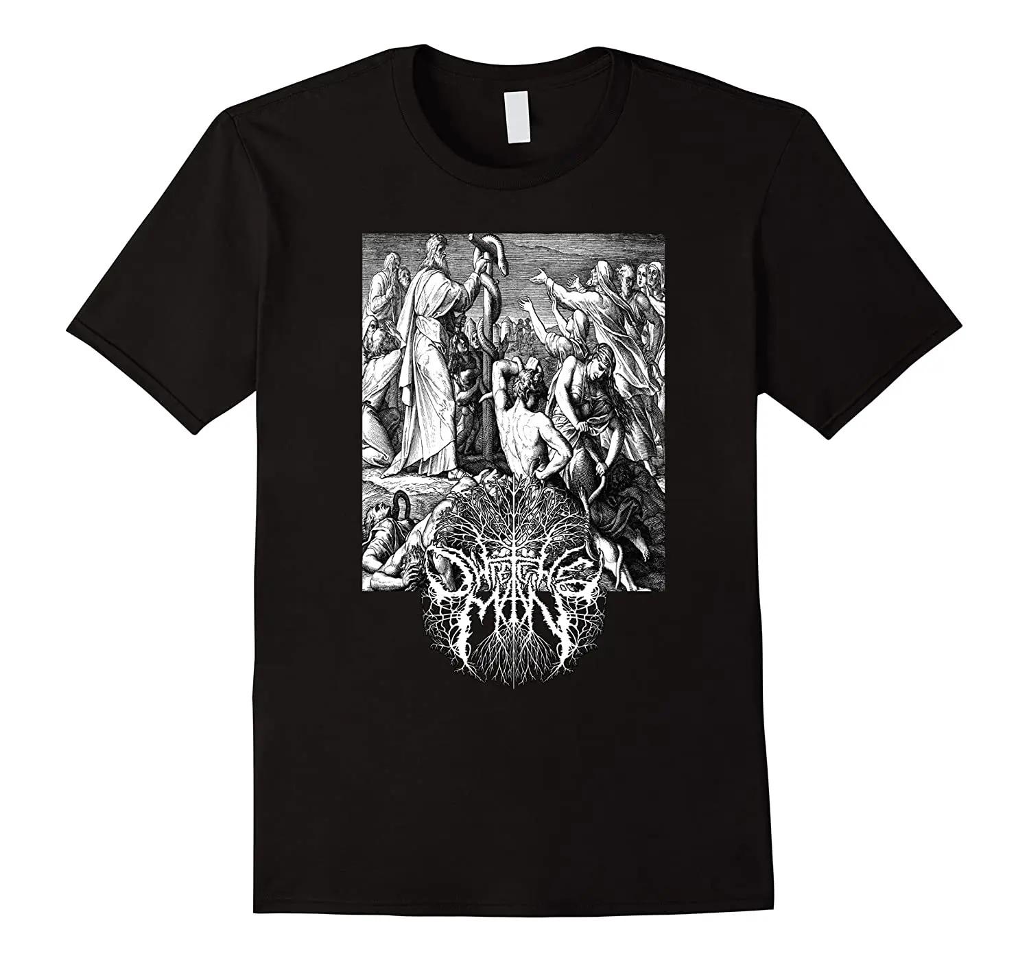 O Wretched Unisex  Brazen Serpent TShirt Summer Cotton Short Sleeve ONeck Unisexs T Shirt New S3XL S