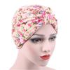 2017 Pastoral Floral Cotton Head Wrap - High Quality Postpartum Muslim Hat