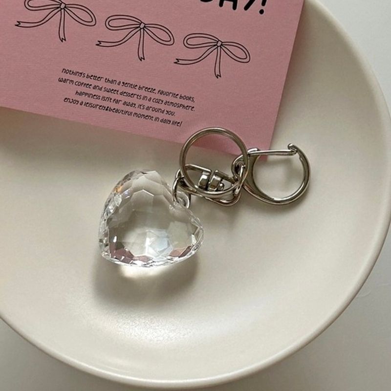 

Elegant table CLEAR HEART KEYRING_ Clear Heart Keyring Clear Heart Keyring