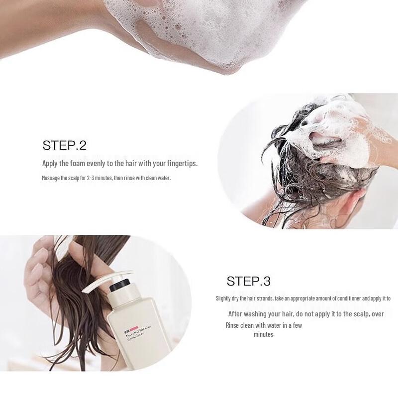 Adolph Essential Oil Shampoo & Body Wash Set