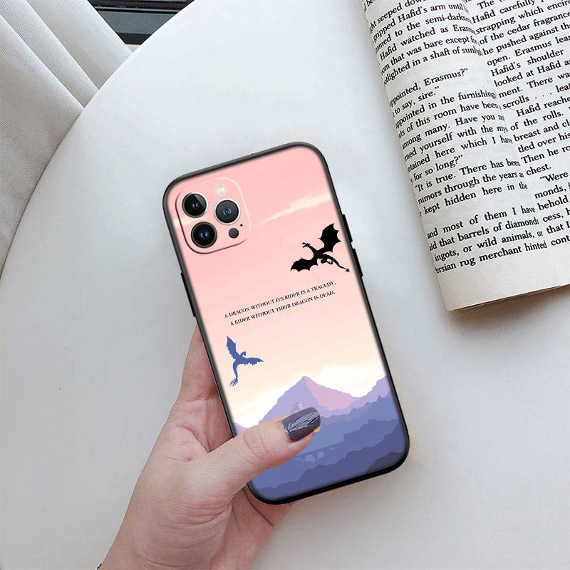 IR9 Fourth Wing Phone Shell for Samsung S20 S21 S22 S23 S24 FE Ultra Plus Lite S21S A55 A07 A17 F06 F16 M06 M16 M56 A36