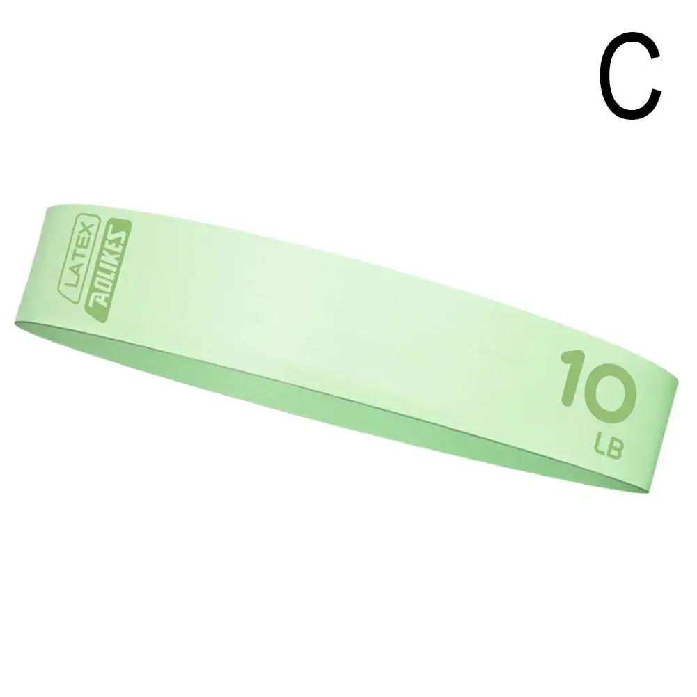 Yoga Elastic Bands Portable Pilates Hip Circle Expander Latex Fitness Gym Bands Resistance Family Tension Belt Exercise C6Q7