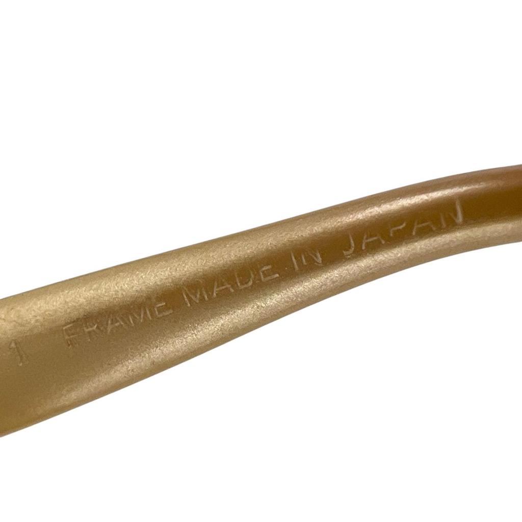 Great JEAN-PAUL GAULTIER sunglasses Spring temples gold Women 56-6103 Used