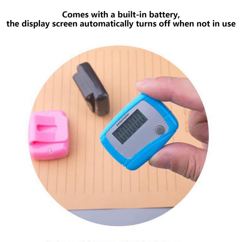 Sport Pedometer Portable Pedometer with Large Digital Display Outdoor Use Sport Tracking Equipment for Jogging Hiking Running