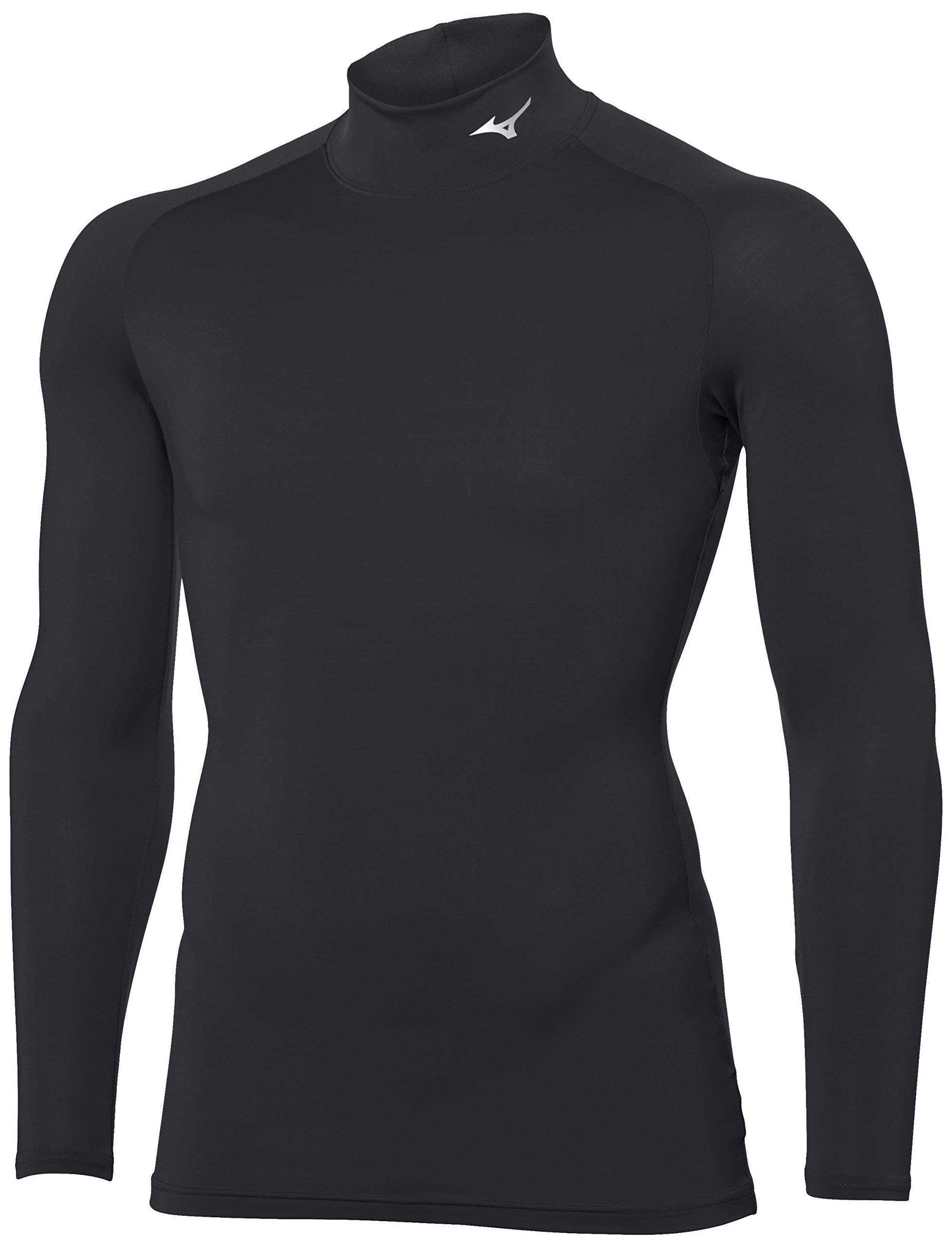 

[Mizuno] Training Wear Compression Dry Accel Biogear Shirt High Neck Long Sleeve Sweat Absorbent Quick Drying Stretch UV Protection Men s 2021 Model
