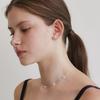 TATIANA (925 Silver) Crystal Flower Necklace NZ2401