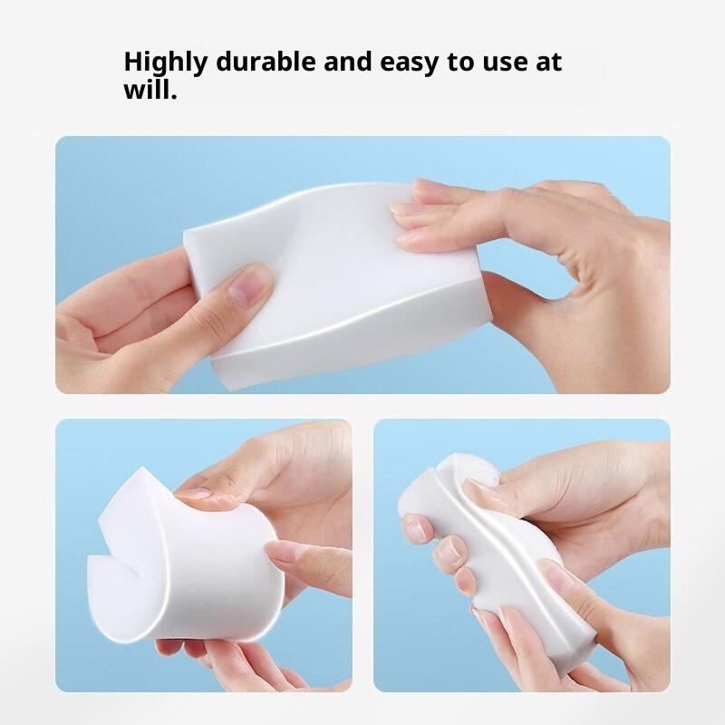 10Pcs Magic Sponge Cleaner Multi-Functional Melamine Cleaning Sponges For Pool Cue Household Bathroom Cleaning Tools