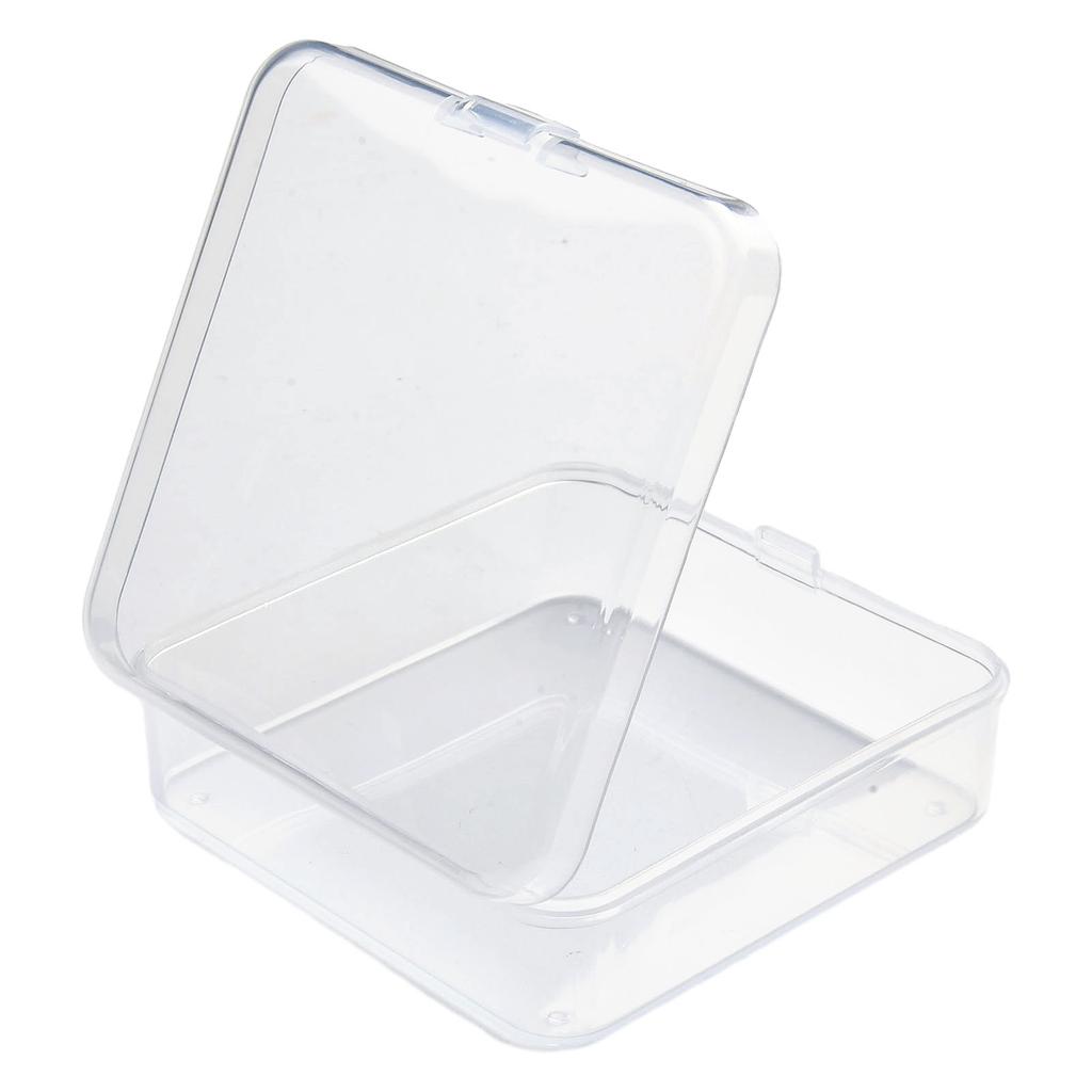 ID Storage Box Small Photos Powder Puffs Holder Organizer 1pc Non Toxic For Jewelry Bank Cards 1.1mm Thickness