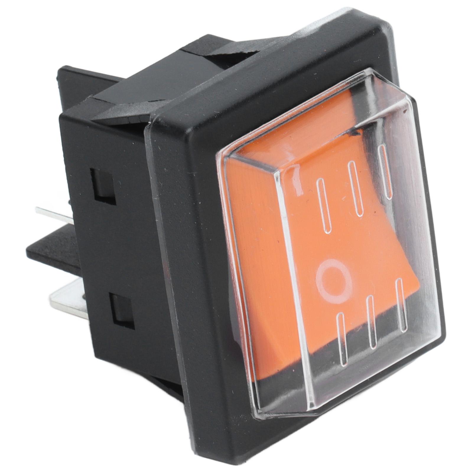 

4 Pin ON OFF ABS Waterproof Boat Type Switch with Cover for Electrical Appliances 125 250VAC