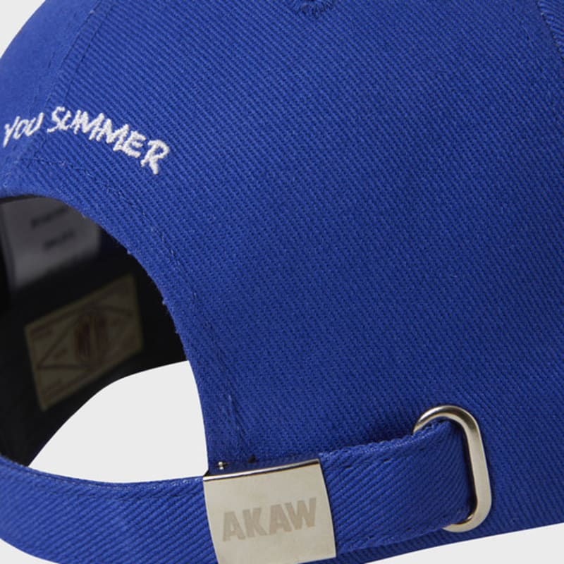 AKAW Übergröße Klassische Baseballkappe Kobaltblau