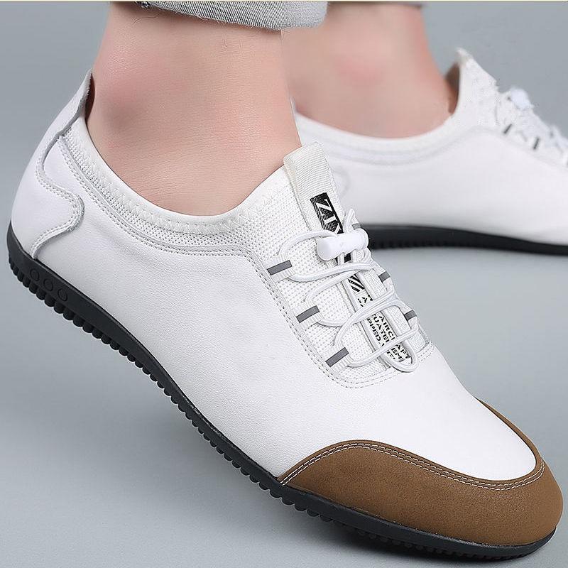 Men's leather shoes one-pedal leather business soft-soled driving shoes versatile casual men's shoes