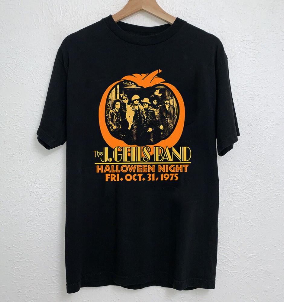 The J Geils Band - 1975 - Concert Halloween Night Black All Size Shirt Unisex T-Shirt XXL