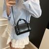 Bolsa Pequena Feminina Nova Casual Versátil Bolsa Mensageiro Moda Portátil Bolsa Pequena Quadrada