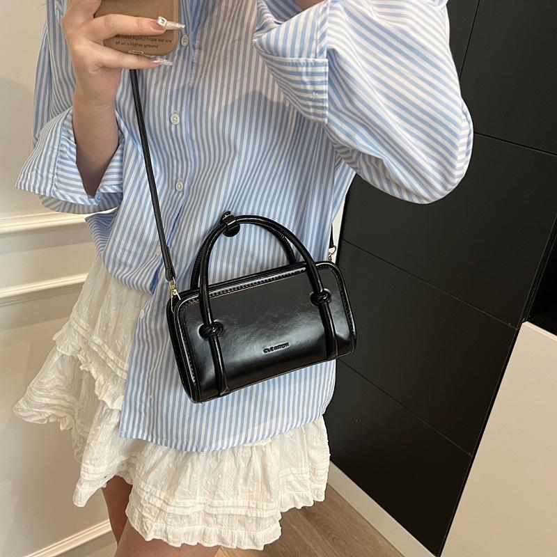 Bolsa Pequena Feminina Nova Casual Versátil Bolsa Mensageiro Moda Portátil Bolsa Pequena Quadrada