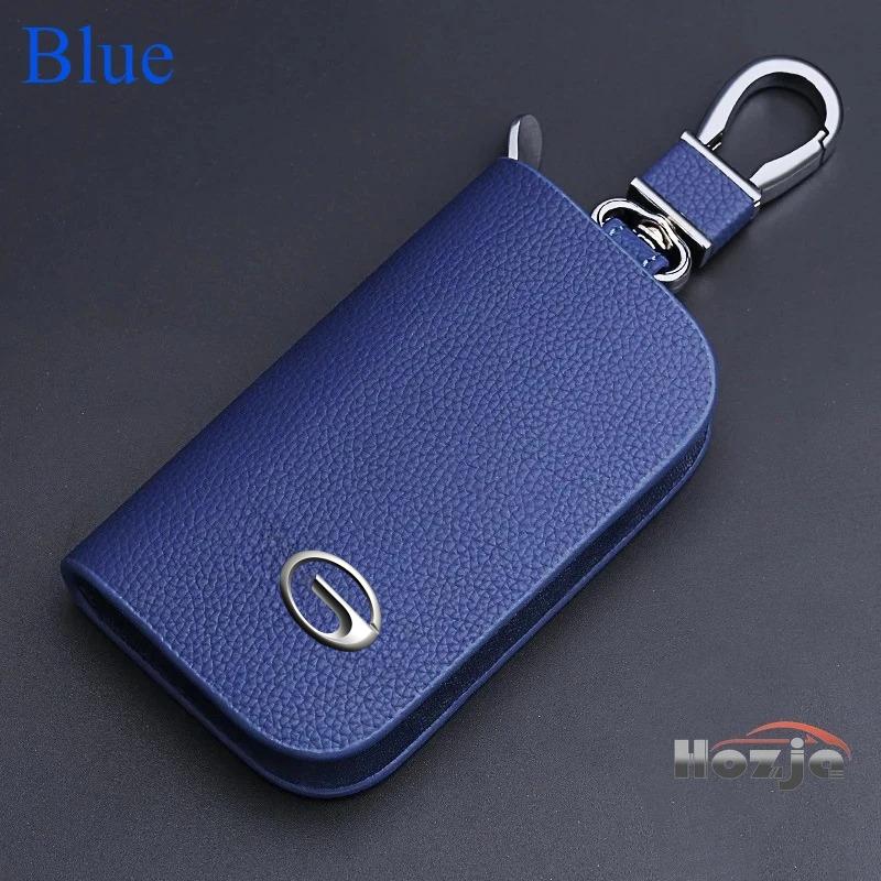 Car Leather Key Case Zipper Key Cover for GAC GS8 GA8 GS4 GS3 S7 EMZOOM GA3S Remote Control Protective Bag Gift 2025 2026
