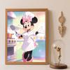 Disney Minnie Mouse Chef Kitchen Diamond Paint Painting Art Kit Handmade DIY5D Home Decor Gift
