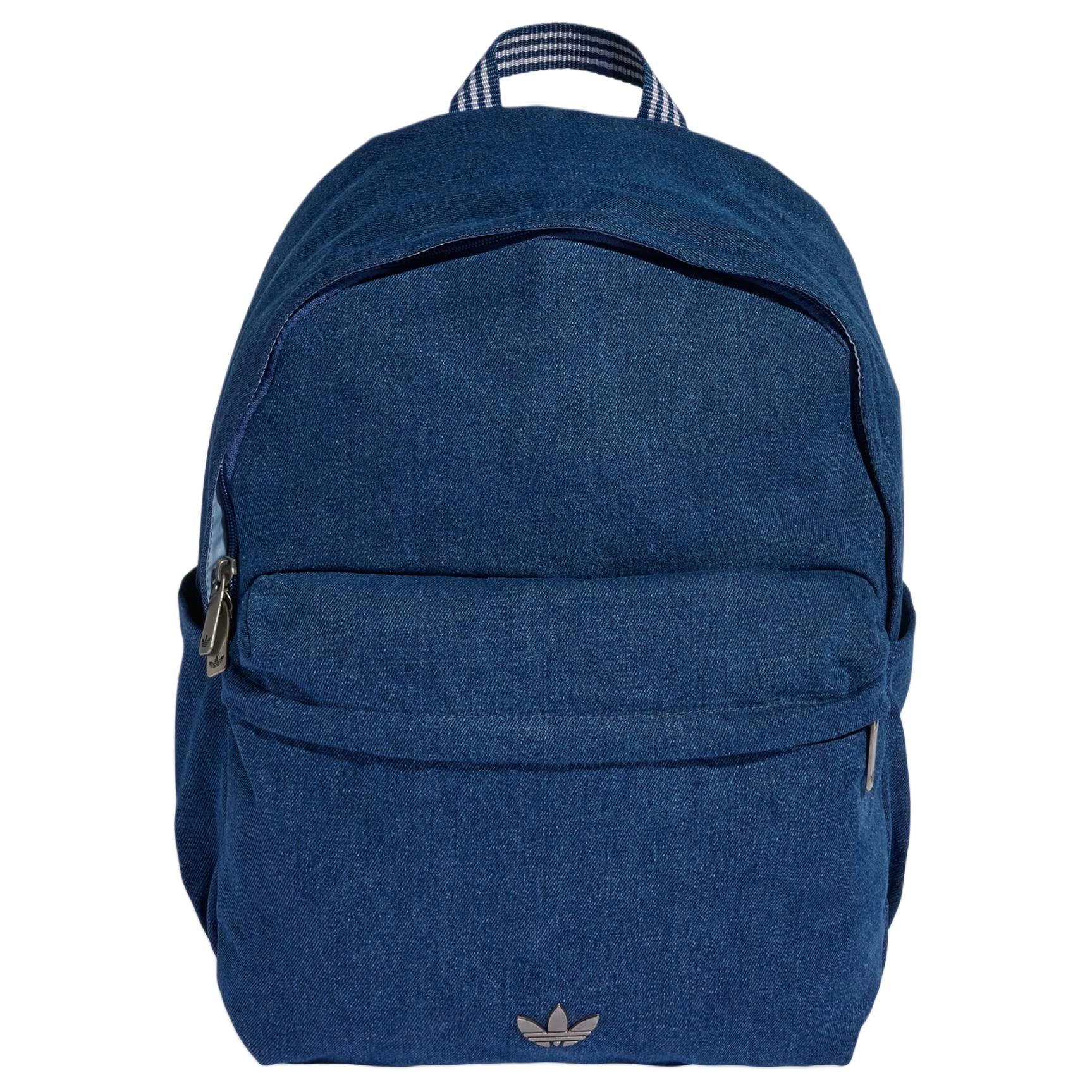 

Adidas Originals 23.1L Trefoil Pattern Cotton Backpack Unisex Backpack Denim-Blue KD7905 Denim Blue